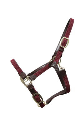 Kentucky Horsewear Nylon Gevlochten Halster leverbaar in 8 kleuren.