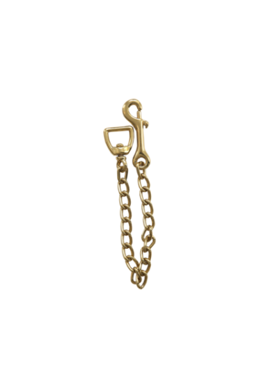 60cm long and gold colored to match the Stallion Lead and all of our halters. 60cm long and gold colored to match the Stallion Lead and all of our halters.