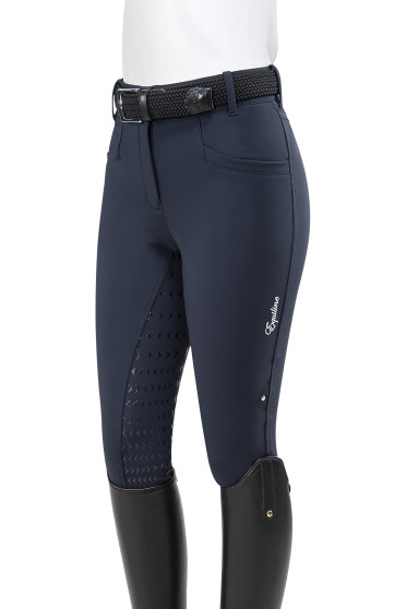 Women's softshell breeches with full grip system Women's softshell breeches with full grip system