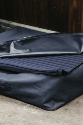 Saddle Pad Bag is your ideal stable mate to keep your saddle pads dry and clean. Saddle Pad Bag is your ideal stable mate to keep your saddle pads dry and clean.