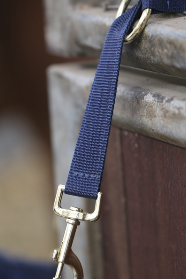 Handig hulpje op stal. Je kan met de nylon houder verschillende zaken ophangen. Handig hulpje op stal. Je kan met de nylon houder verschillende zaken ophangen.