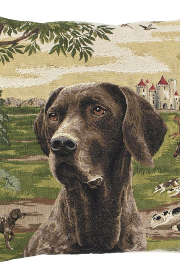 Mars & More Kussen Hunting 45x45 – Landelijke Jachthondstijl Mars & More Kussen Hunting 45x45 – Landelijke Jachthondstijl
