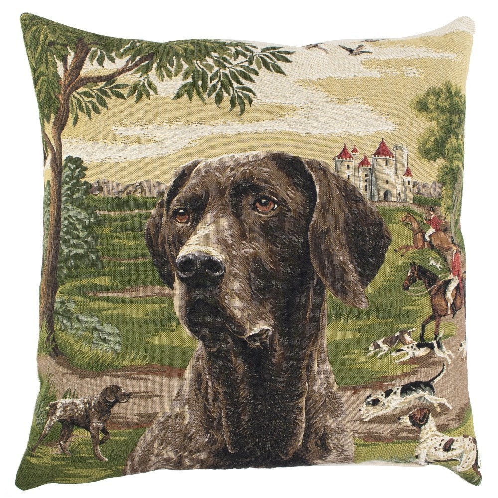 Mars & More Kussen Hunting 45x45 – Landelijke Jachthondstijl Mars & More Kussen Hunting 45x45 – Landelijke Jachthondstijl