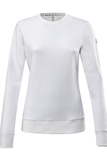 Comfortabel dames trui met ronde hals uit de Eqode collectie van Equiline Comfortabel dames trui met ronde hals uit de Eqode collectie van Equiline