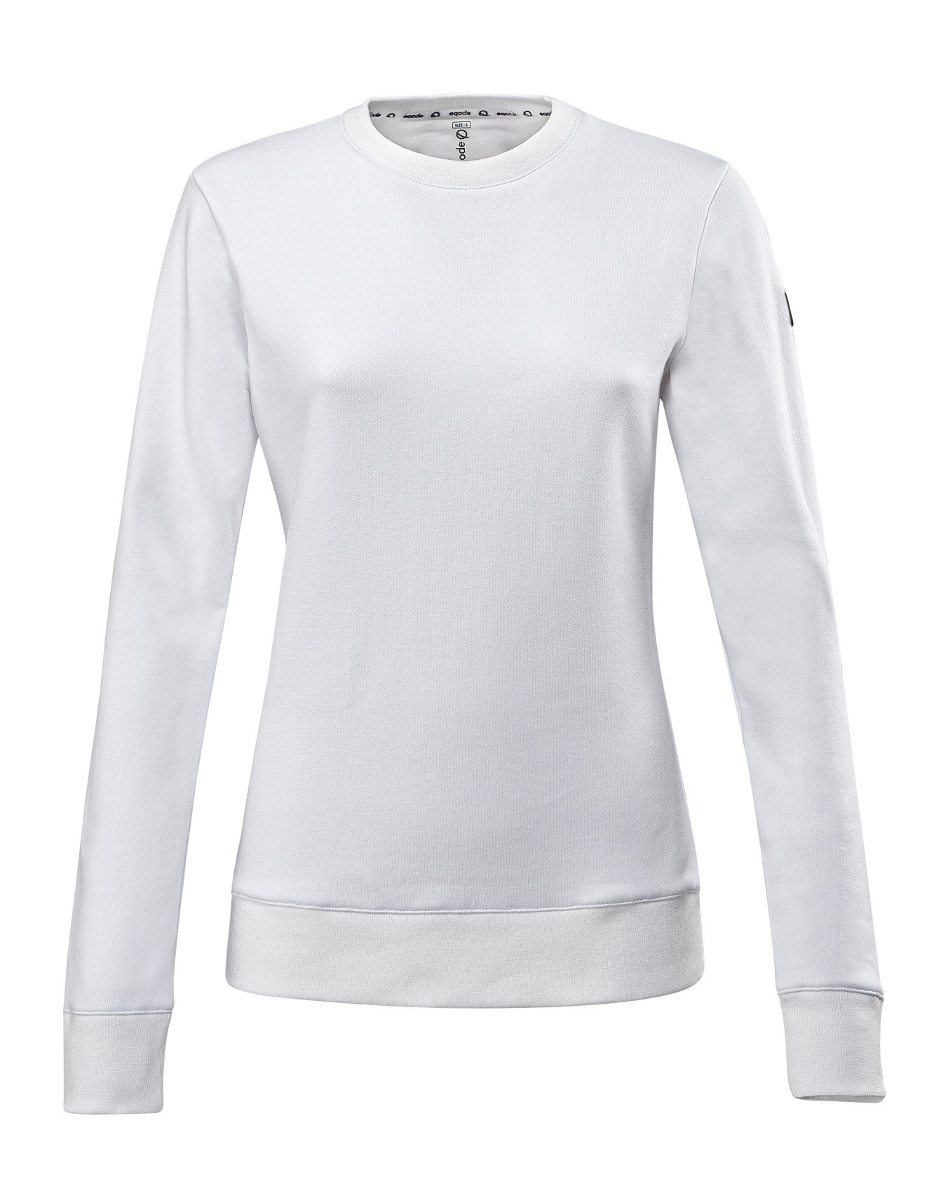 Comfortabel dames trui met ronde hals uit de Eqode collectie van Equiline Comfortabel dames trui met ronde hals uit de Eqode collectie van Equiline