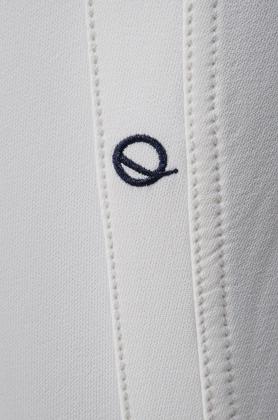 Knie grip rijbroek uit de Eqode collectie van het merk Equiline Knie grip rijbroek uit de Eqode collectie van het merk Equiline
