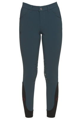 Unisex CT Horse And Helmet kinderrijbroek Cavalleria Toscana | Groen