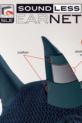 Equiline Soundless Ear Net Equiline Soundless Ear Net