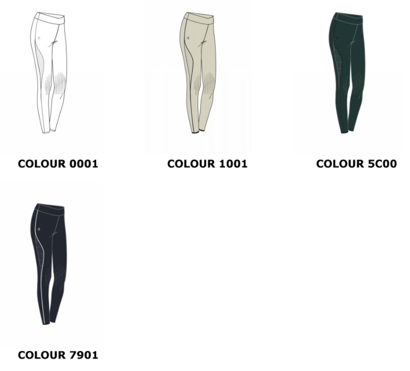 Cavalleria Toscana High Waist Perforated Insert Leggins Cavalleria Toscana High Waist Perforated Insert Leggins