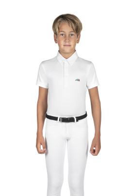 Equiline Junior Boy's Polo Jeremyk