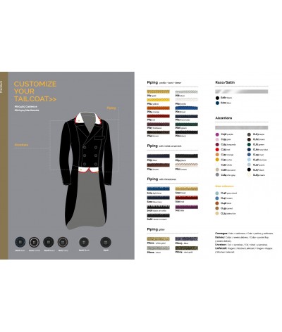 Equiline Dressage Tailcoat Cadence