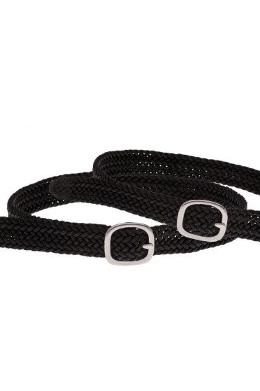 Stübben Sporenriemen 45 cm Zwart Nylon