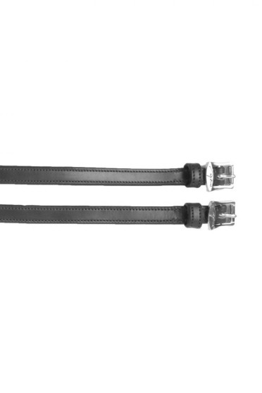 Dyon leather spur straps Extra strong available in the colors Brown and Black