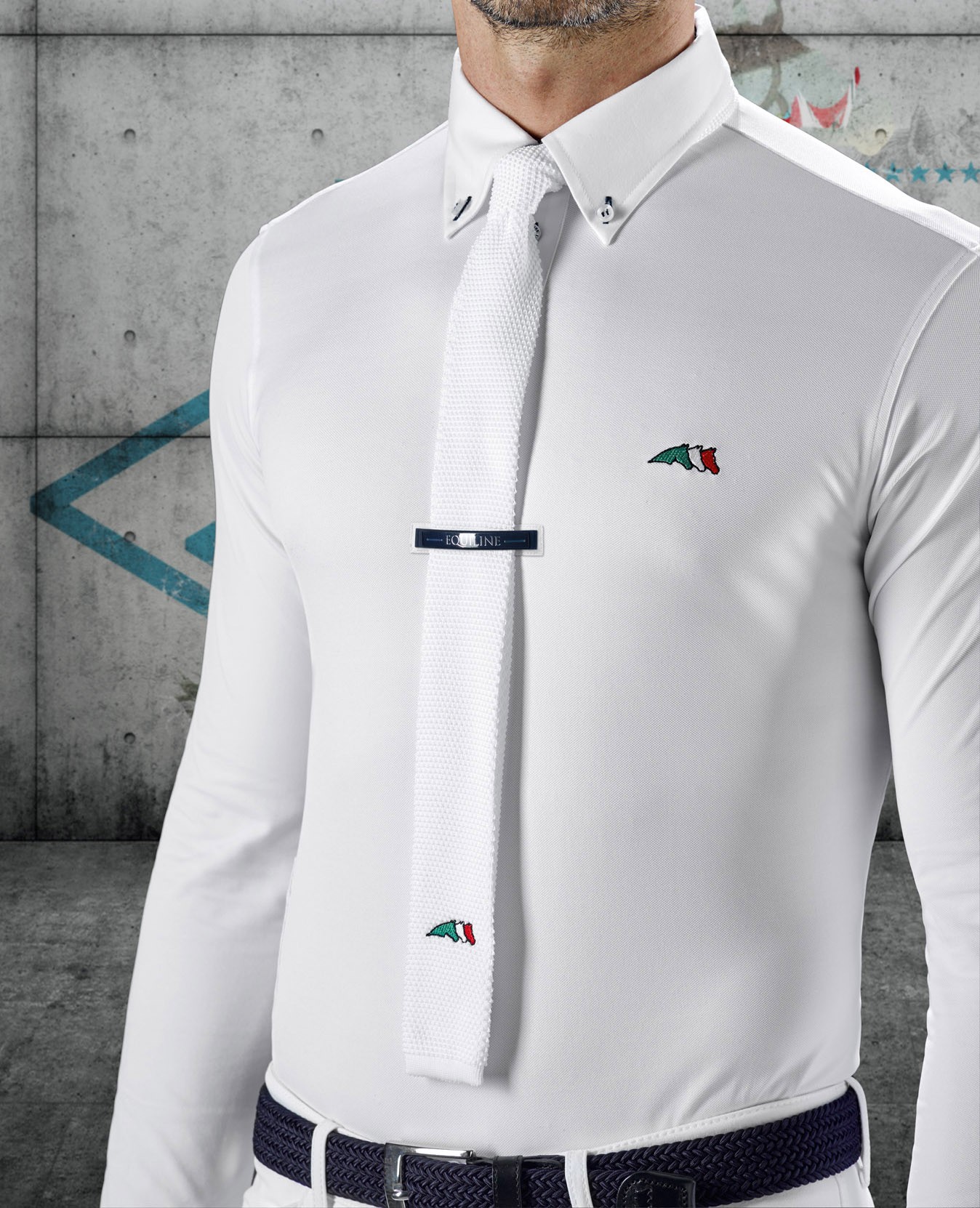 Equiline Mannen Wedstrijdshirt Hans Equiline Mannen Wedstrijdshirt Hans
