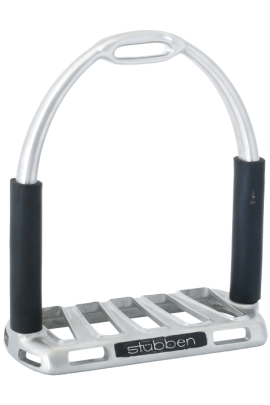 Stübben Flexi-Grip Strrup Stainless Steel Matt