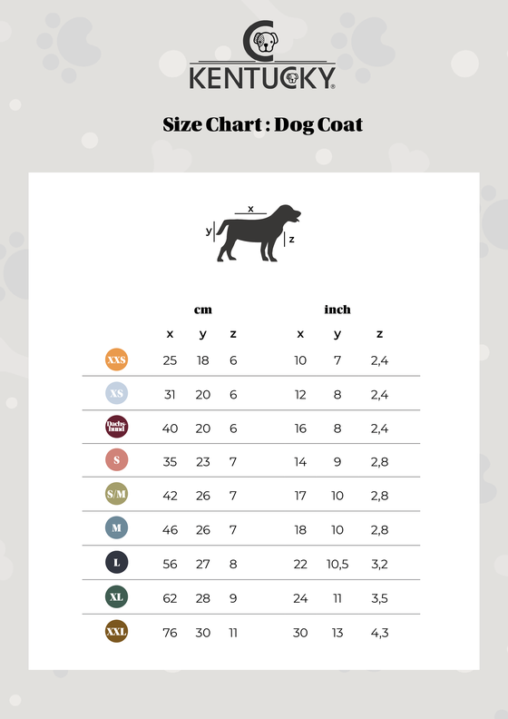 Kentucky Dogwear Dog Coat Waterproof 160G Coral Kentucky Dogwear Dog Coat Waterproof 160G Coral