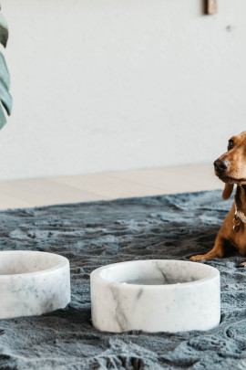 Kentucky Dogwear Dog Bowl Marble Grey Kentucky Dogwear Dog Bowl Marble Grey