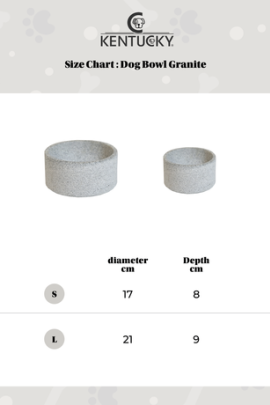 Kentucky Dogwear Dog Bowl Granite Kentucky Dogwear Dog Bowl Granite