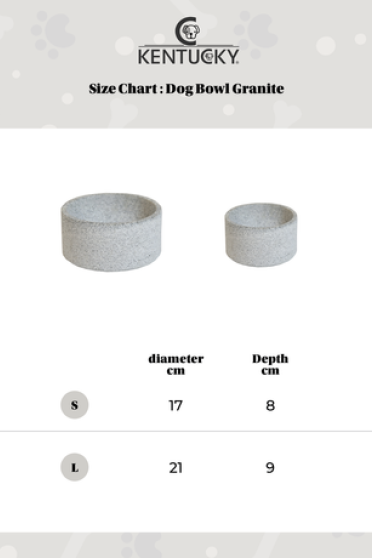 Kentucky Dogwear Dog Bowl Granite Kentucky Dogwear Dog Bowl Granite
