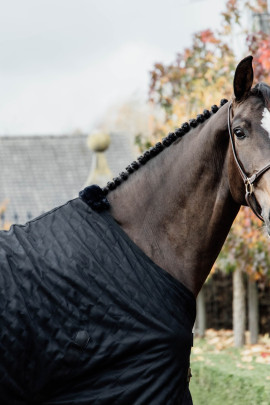 Kentucky Horsewear Stable Rug 0GR Zwart-Zwart, met zachte voering Kentucky Horsewear Stable Rug 0GR Zwart-Zwart, met zachte voering