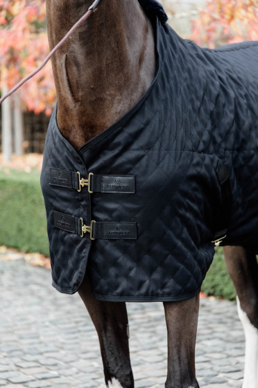Kentucky Horsewear Stable Rug 0GR Zwart-Zwart, met zachte voering Kentucky Horsewear Stable Rug 0GR Zwart-Zwart, met zachte voering
