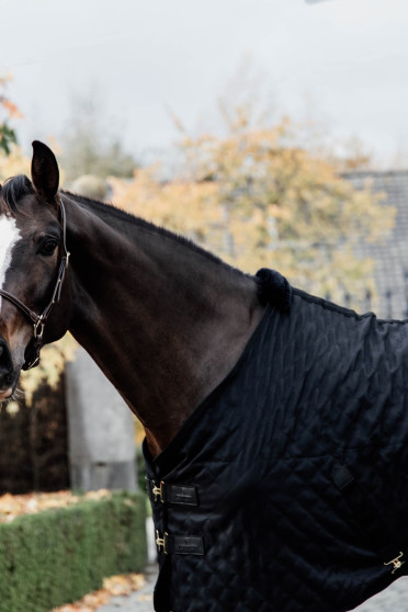 Kentucky Horsewear Stable Rug 0GR Zwart-Zwart, met zachte voering Kentucky Horsewear Stable Rug 0GR Zwart-Zwart, met zachte voering