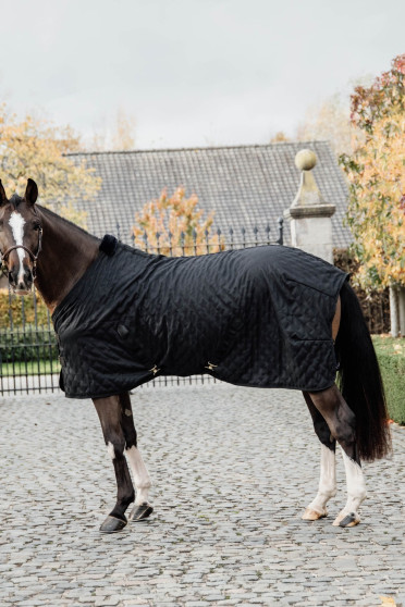 Kentucky Horsewear Stable Rug 0GR Zwart-Zwart, met zachte voering Kentucky Horsewear Stable Rug 0GR Zwart-Zwart, met zachte voering