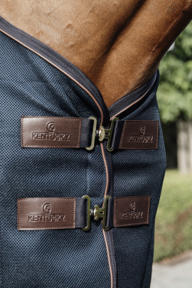 Kentucky Horsewear Combo Cooler Sheet Navy Kentucky Horsewear Combo Cooler Sheet Navy