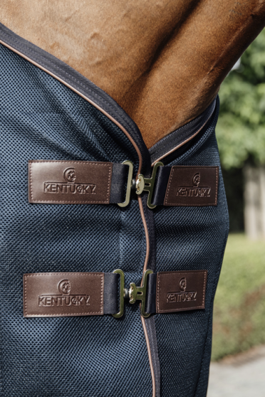 Kentucky Horsewear Combo Cooler Sheet Navy Kentucky Horsewear Combo Cooler Sheet Navy