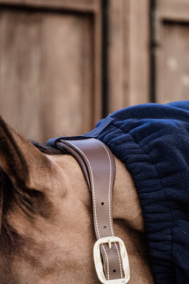 Kentucky Horsewear Heavy Fleece Horse Scarf Navy Kentucky Horsewear Heavy Fleece Horse Scarf Navy
