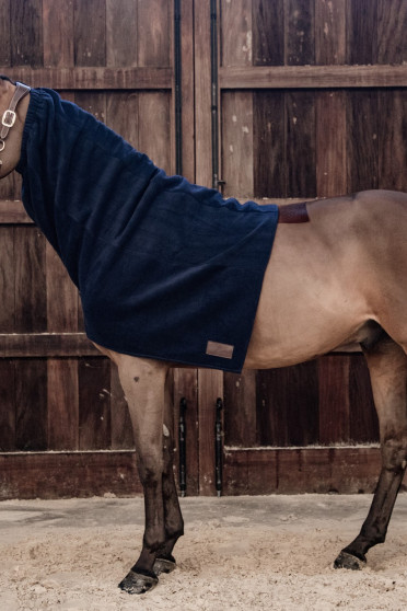 Kentucky Horsewear Heavy Fleece Horse Scarf Navy Kentucky Horsewear Heavy Fleece Horse Scarf Navy