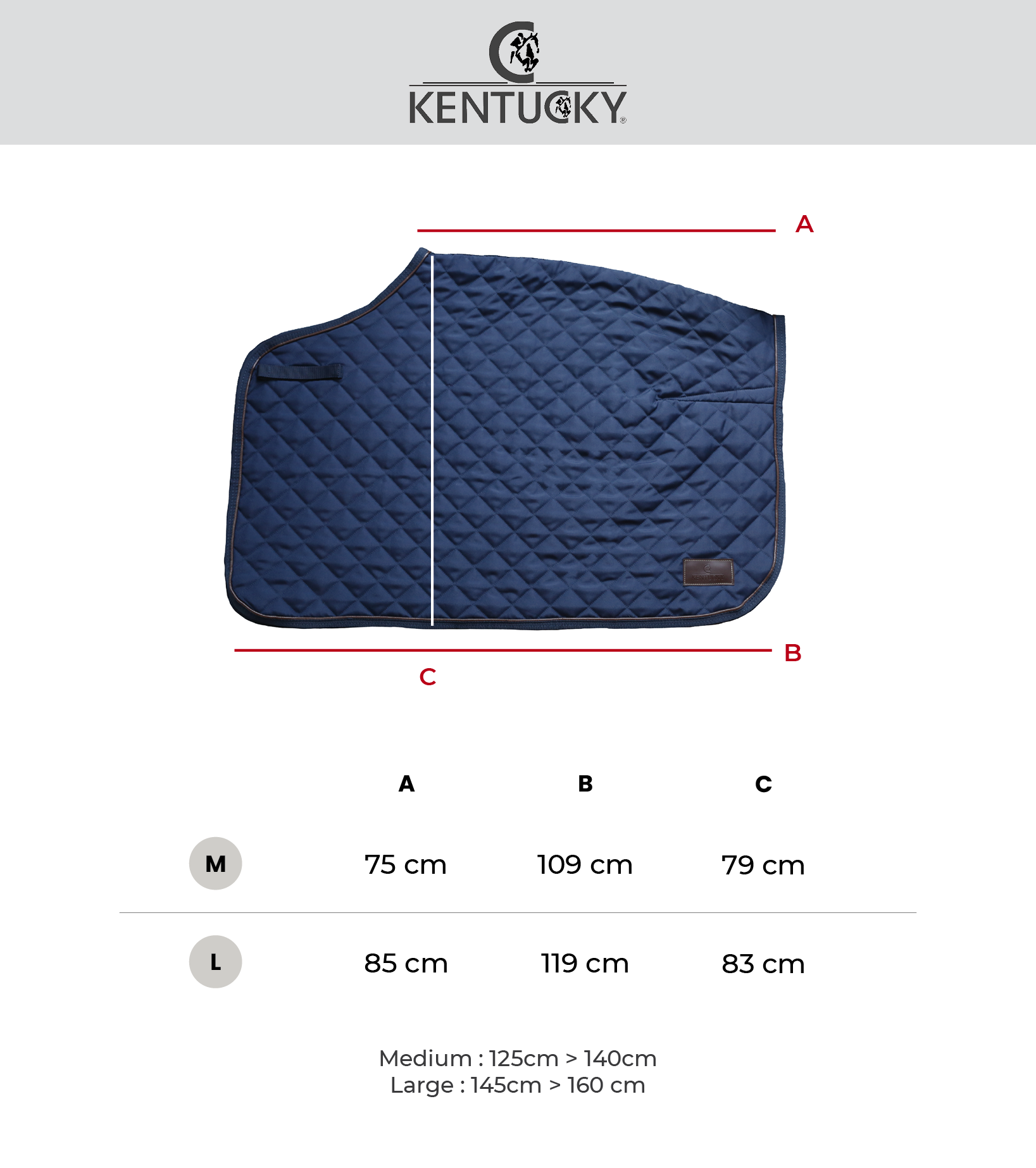Kentucky Horsewear Quarter Rug Heavy Fleece Navy, de deken is gemaakt van de zelfde fleece stof als de heavy fleece Kentucky Horsewear Quarter Rug Heavy Fleece Navy, de deken is gemaakt van de zelfde fleece stof als de heavy fleece