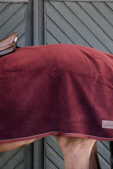 Kentucky Horsewear Quarter Rug Heavy Fleece Bordeaux Kentucky Horsewear Quarter Rug Heavy Fleece Bordeaux