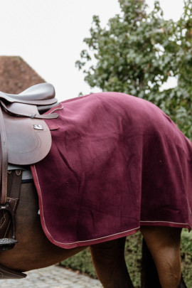 Kentucky Horsewear Quarter Rug Heavy Fleece Bordeaux Kentucky Horsewear Quarter Rug Heavy Fleece Bordeaux