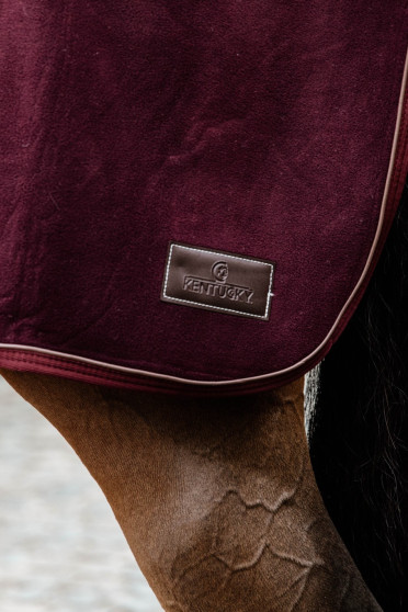 Kentucky Horsewear Quarter Rug Heavy Fleece Bordeaux Kentucky Horsewear Quarter Rug Heavy Fleece Bordeaux