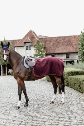 Kentucky Horsewear Quarter Rug Heavy Fleece Bordeaux