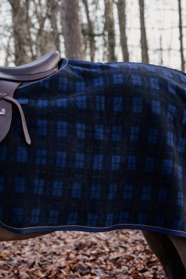 Kentucky Horsewear Quarter Rug Heavy Fleece Check Printing Kentucky Horsewear Quarter Rug Heavy Fleece Check Printing
