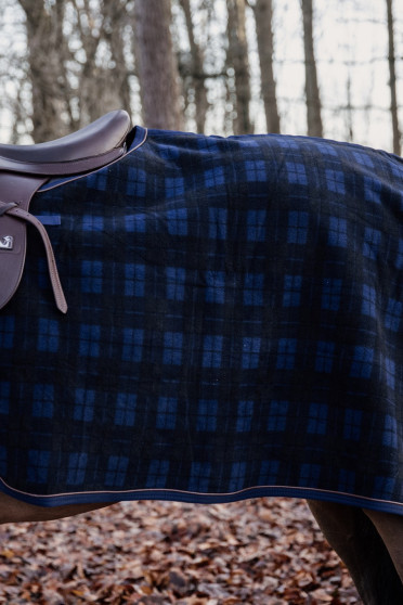 Kentucky Horsewear Quarter Rug Heavy Fleece Check Printing Kentucky Horsewear Quarter Rug Heavy Fleece Check Printing