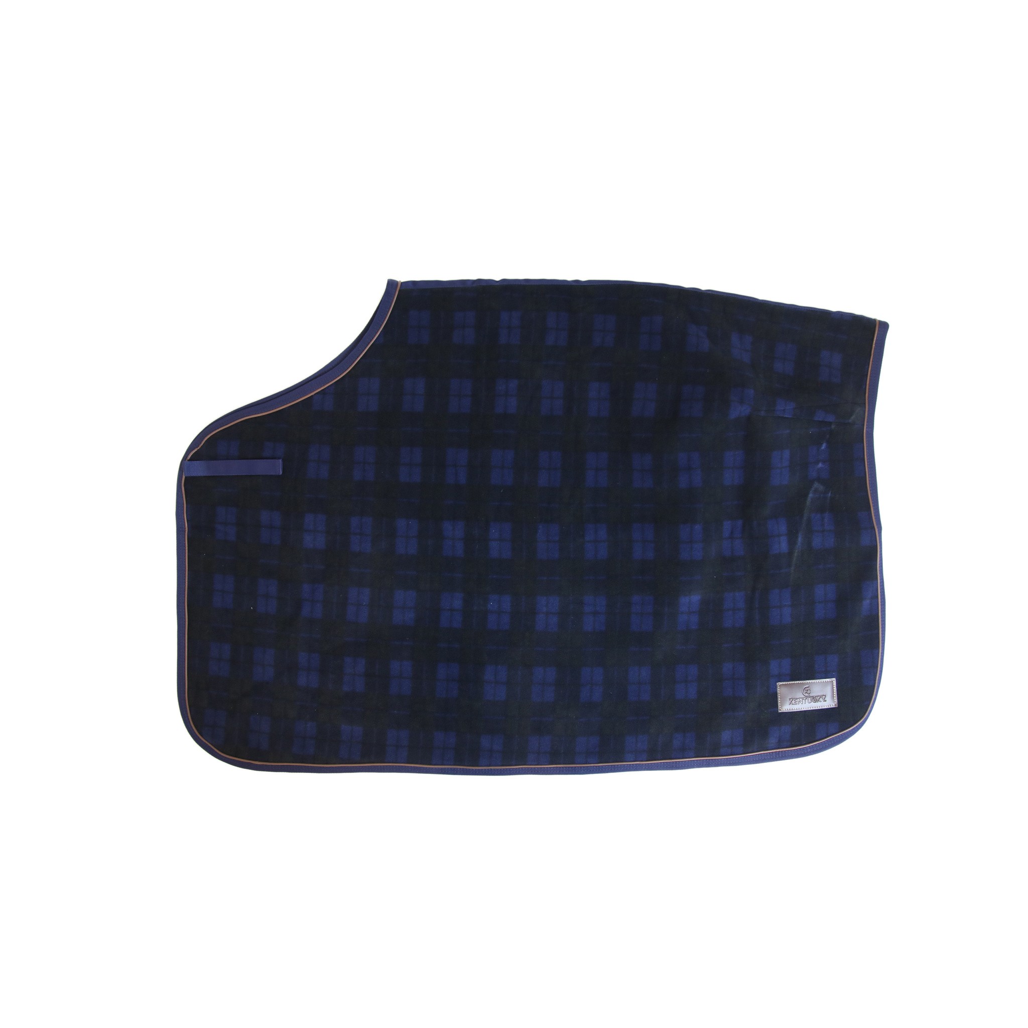 Kentucky Horsewear Quarter Rug Heavy Fleece Check Printing Kentucky Horsewear Quarter Rug Heavy Fleece Check Printing