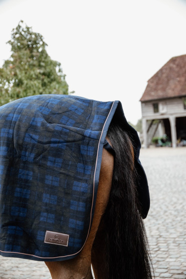 Kentucky Horsewear Quarter Rug Heavy Fleece Check Printing Kentucky Horsewear Quarter Rug Heavy Fleece Check Printing