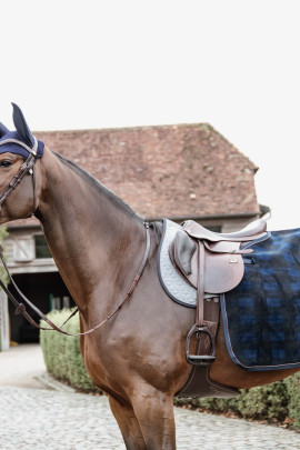 Kentucky Horsewear Quarter Rug Heavy Fleece Check Printing Kentucky Horsewear Quarter Rug Heavy Fleece Check Printing