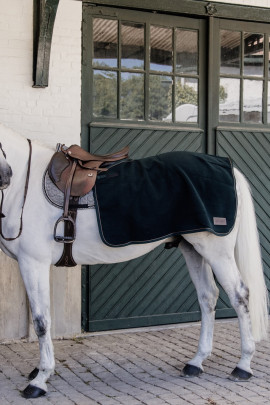 Kentucky Horsewear Quarter Rug Heavy Fleece Pine Green