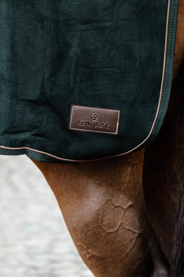 Kentucky Horsewear Quarter Rug Heavy Fleece Pine Green Kentucky Horsewear Quarter Rug Heavy Fleece Pine Green