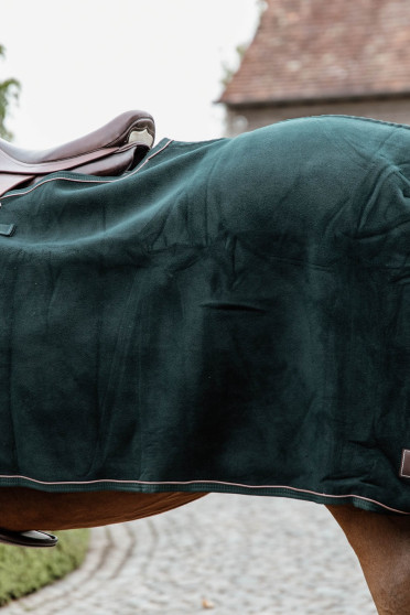 Kentucky Horsewear Quarter Rug Heavy Fleece Pine Green Kentucky Horsewear Quarter Rug Heavy Fleece Pine Green