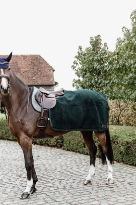 Kentucky Horsewear Quarter Rug Heavy Fleece Pine Green Kentucky Horsewear Quarter Rug Heavy Fleece Pine Green