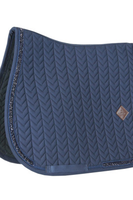 Kentucky Saddlepad Glitter Stone Dressage Fishbone desing in 2 colors