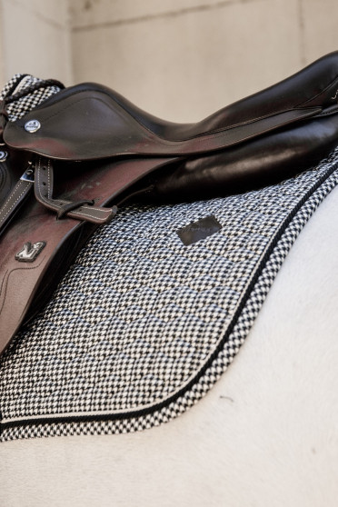 Kentucky Horsewear Saddle Pad Pied de Poule Jumping Kentucky Horsewear Saddle Pad Pied de Poule Jumping