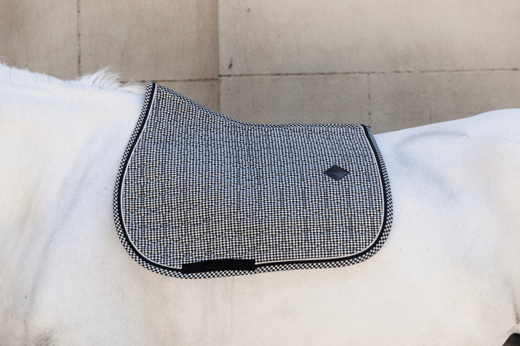 Kentucky Horsewear Saddle Pad Pied de Poule Jumping Kentucky Horsewear Saddle Pad Pied de Poule Jumping