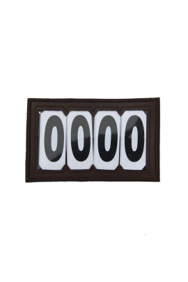 Kentucky Horsewear Head Number PVC Velcro 4 Numbers