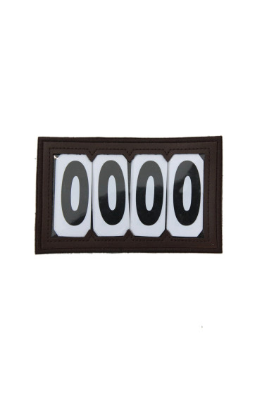 Kentucky Horsewear Head Number PVC Velcro 4 Numbers Kentucky Horsewear Head Number PVC Velcro 4 Numbers